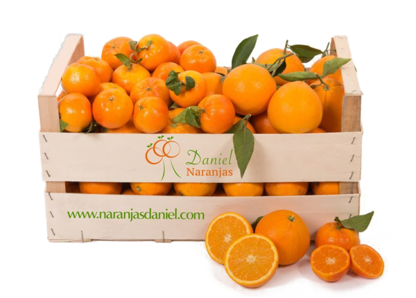 MIXED BOX OF TABLE ORANGES AND TANGERINES