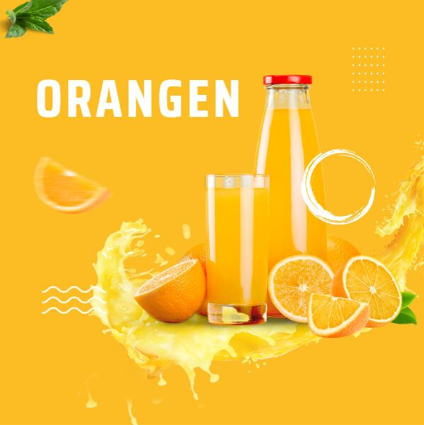 Frisch gepresster Orangensaft vs Orangensaft aus der Flasche