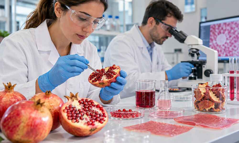 ¿Se puede aprovechar la piel de la granada para conservar otros alimentos?