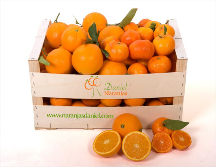 Comprar MIxta Naranjas Navel y Mandarina Tango Gold 10Kg | Naranjas Daniel
