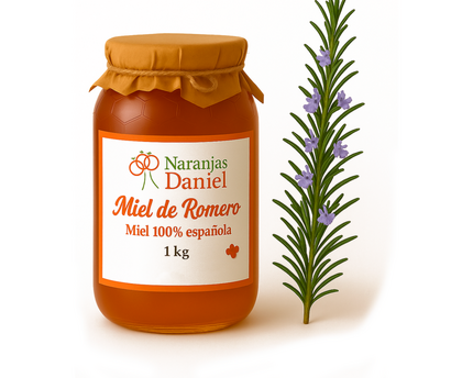 Comprar miel de romero cruda pura y natural 🙂 Naranjas Daniel
