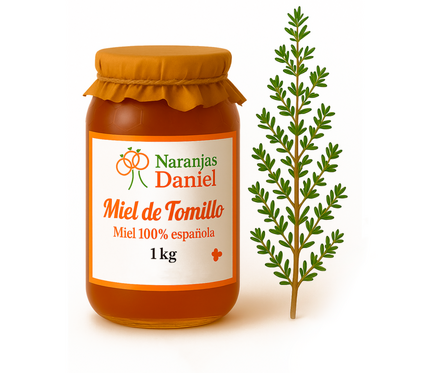 Comprar miel de tomillo pura y natural 🙂 Naranjas Daniel